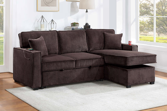 Pull-Out Lounge Sectional