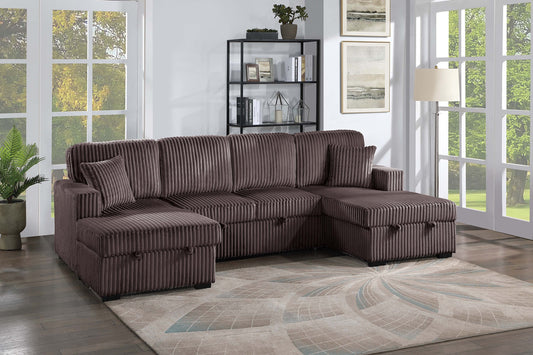 3-Piece Convertible Sectional