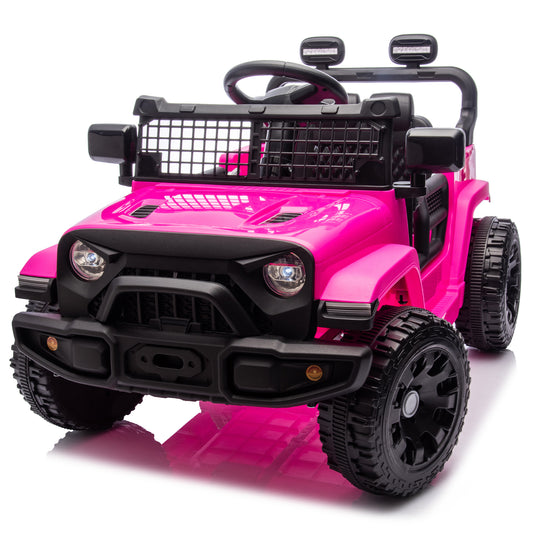 24V Kids Ride on Car W/Parents Control,Four-wheel suspension,2WD,Power display,Bluetooth,MP3,Music,LED headlight,Provide a speed of 1.86-3.11MPH For Kids Around 3 years old.
