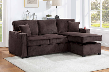 Pull-Out Lounge Sectional