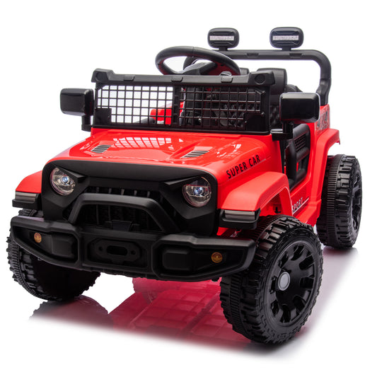 24V Kids Ride on Car W/Parents Control,Four-wheel suspension,2WD,Power display,Bluetooth,MP3,Music,LED headlight,Provide a speed of 1.86-3.11MPH For Kids Around 3 years old.